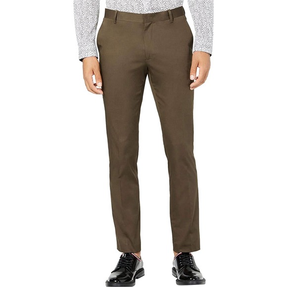 INC International Concepts Other - INC Men's Slim Fit Flat Front Slacks 34x30 NEW